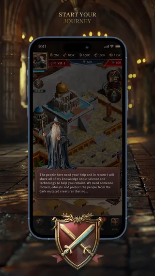 Warrior of the Wasteland gameplay screenshot 1